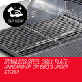 NNEMB 5 Burner BBQ Outdoor Barbeque Grill Gas Stainless Steel Kitchen